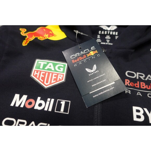 Red Bull Racing F1 2024 Youth XL Navy Blue Team Racing Jacket NWT - Picture 3 of 8